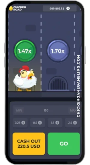 Aktywna runda Chicken Road